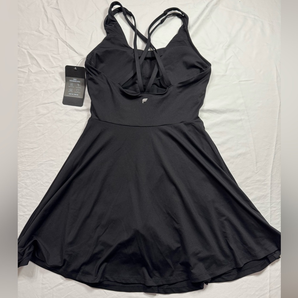 Fabletics Black Boost Performance Strappy Dress N… - image 2